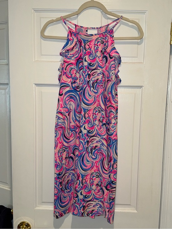 Lilly Pulitzer Dresses & Skirts - Lilly Pulitzer Billie swing dress in “Raz Berry Flamingoals”